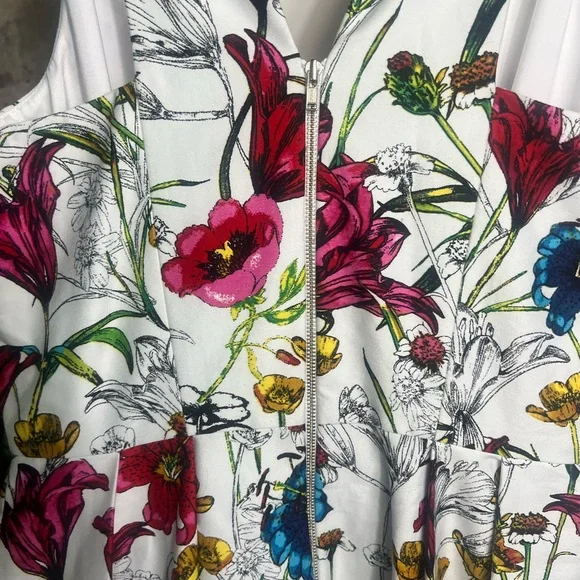 Floral Midi Dress - Multicolor - Picture 4 of 11